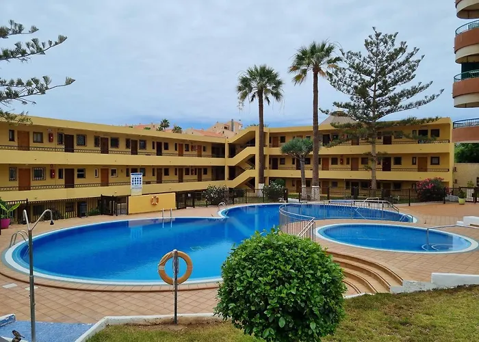 Torres Del Sol 12th Floor Teide And Atlantic View - Americas 公寓 美洲海滩